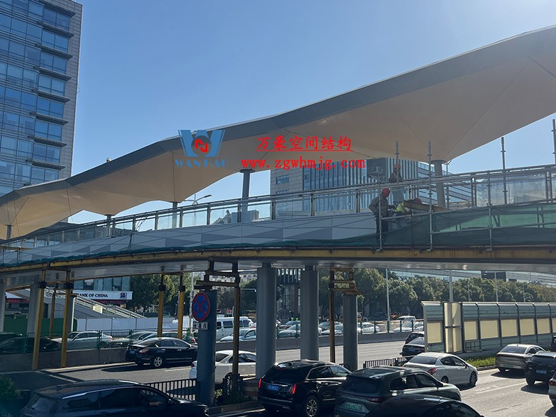 蘇州人行天橋PTFE膜結(jié)構(gòu)